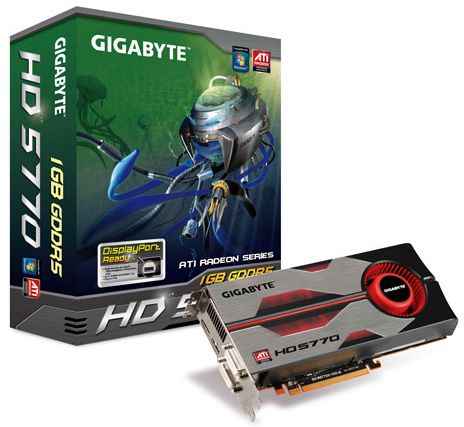 Gigabyte GV-R577D5-1GD-B Radeon HD5770